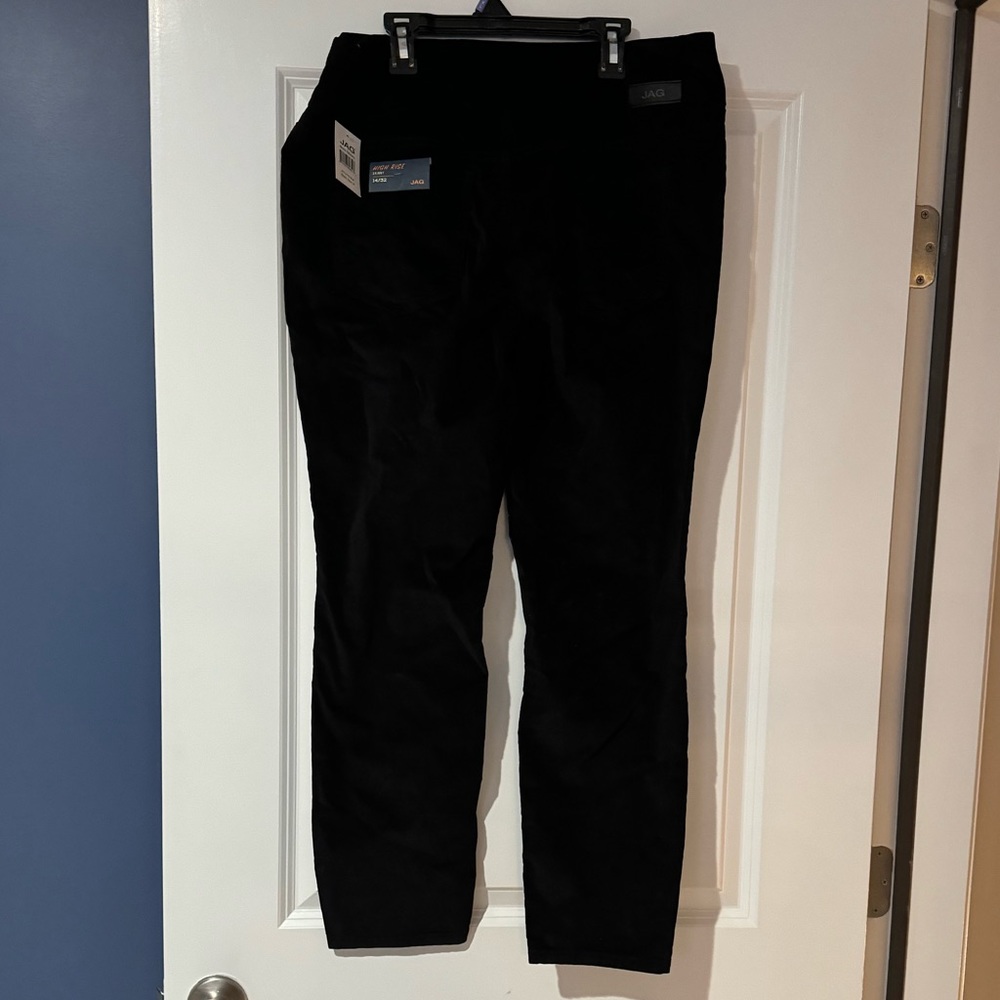 Jag Velvet High Waisted Skinnies